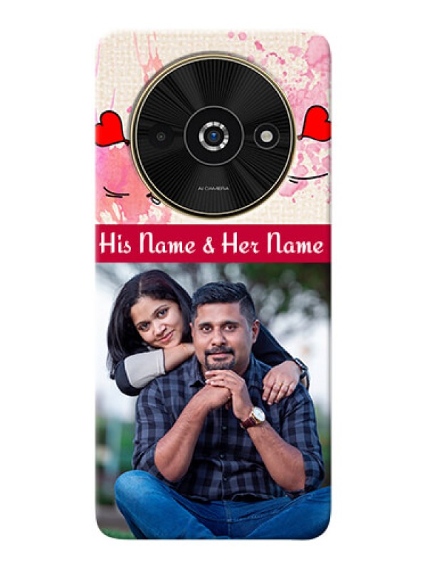 Custom Poco C61 phone back covers: You and Me Case Design