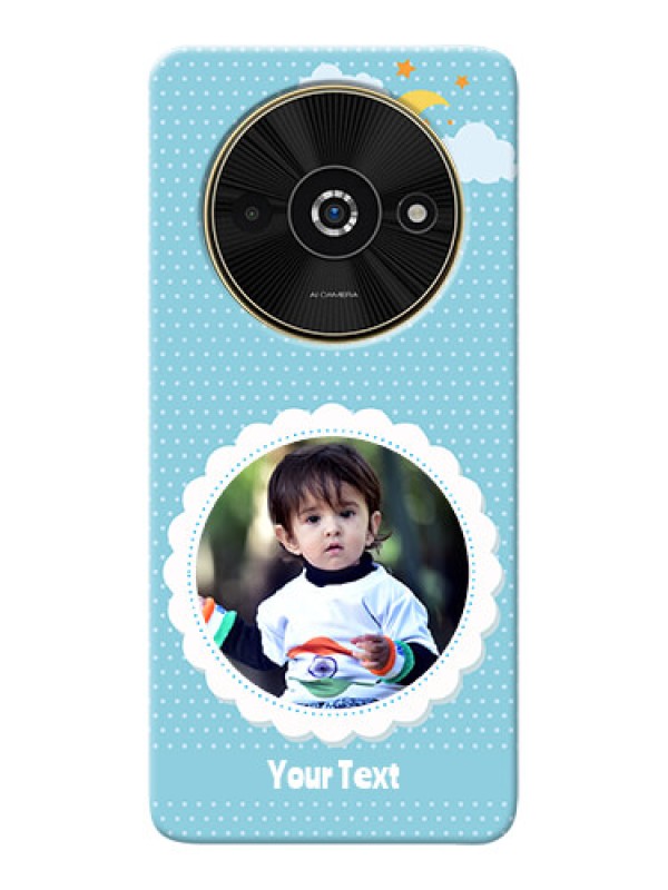 Custom Poco C61 mobile cases online: violet Pattern Design