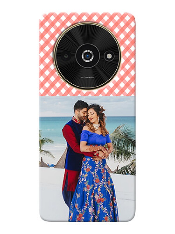 Custom Poco C61 custom mobile cases: Pink Pattern Design