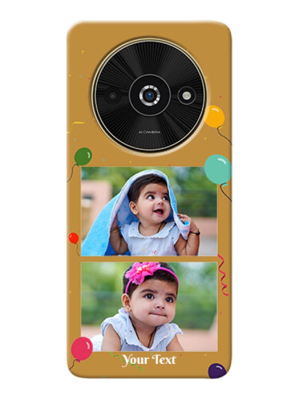 Custom Poco C61 Phone Covers: Image Holder with Birthday Celebrations Design