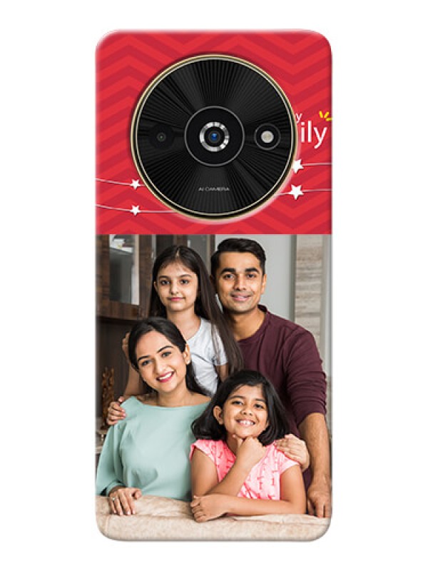 Custom Poco C61 customized phone cases: Happy Family Design