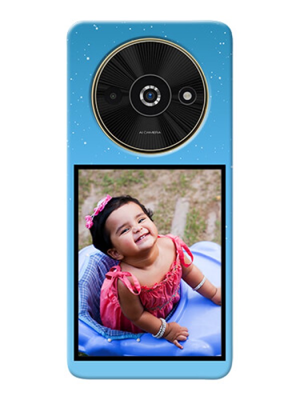 Custom Poco C61 Phone Covers: Wave Pattern Colorful Design