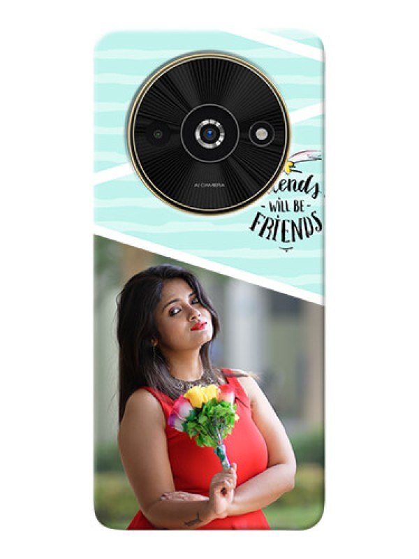 Custom Poco C61 Mobile Back Covers: Friends Picture Icon Design