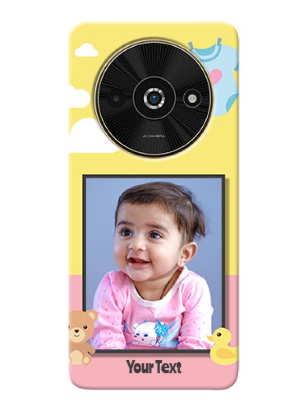 Custom Poco C61 Back Covers: Kids 2 Color Design