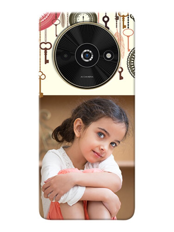 Custom Poco C61 Phone Back Covers: Boho Style Design