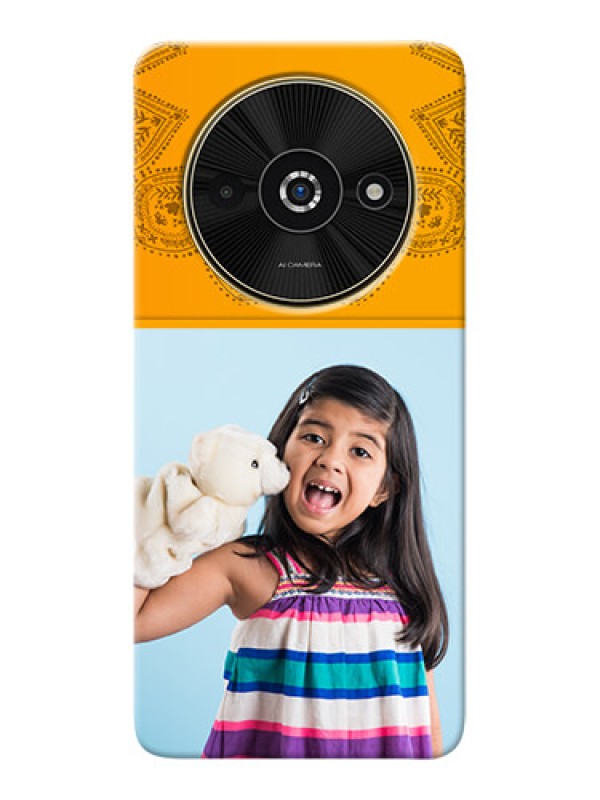 Custom Poco C61 custom mobile back covers: Photo Wedding Design