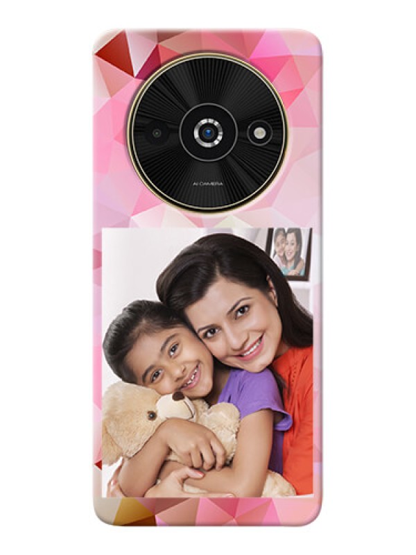 Custom Poco C61 Personalized Phone Covers: Abstract Triangle Design