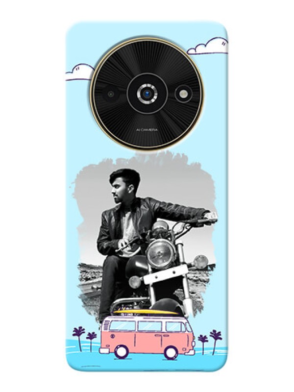 Custom Poco C61 Mobile Covers Online: Travel & Adventure Design