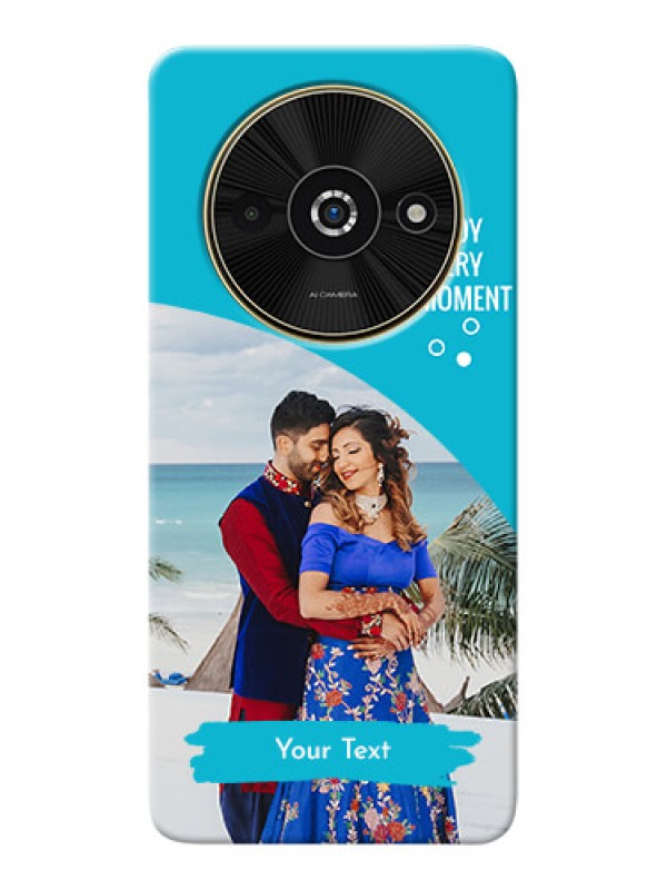 Custom Poco C61 Personalized Phone Covers: Happy Moment Design