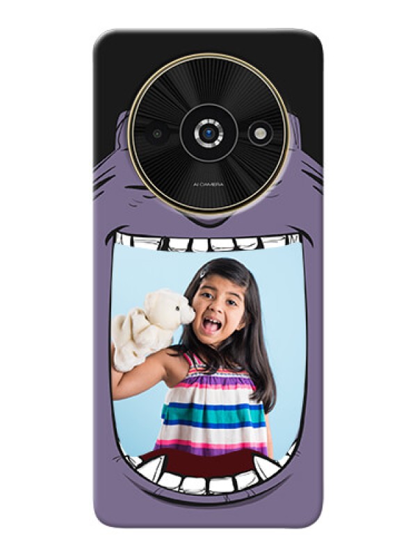 Custom Poco C61 Personalised Phone Covers: Angry Monster Design