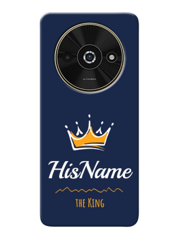 Custom Poco C61 King Phone Case with Name