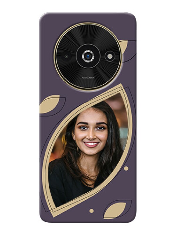 Custom Poco C61 Custom Mobile Case with Falling Leaf Design