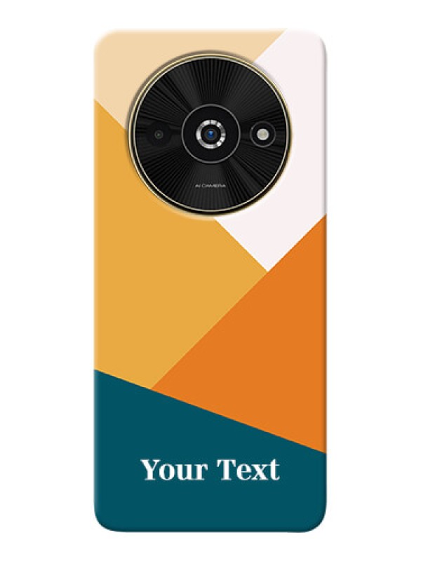 Custom Poco C61 Personalized Phone Case with Stacked Multiwithcolour Design