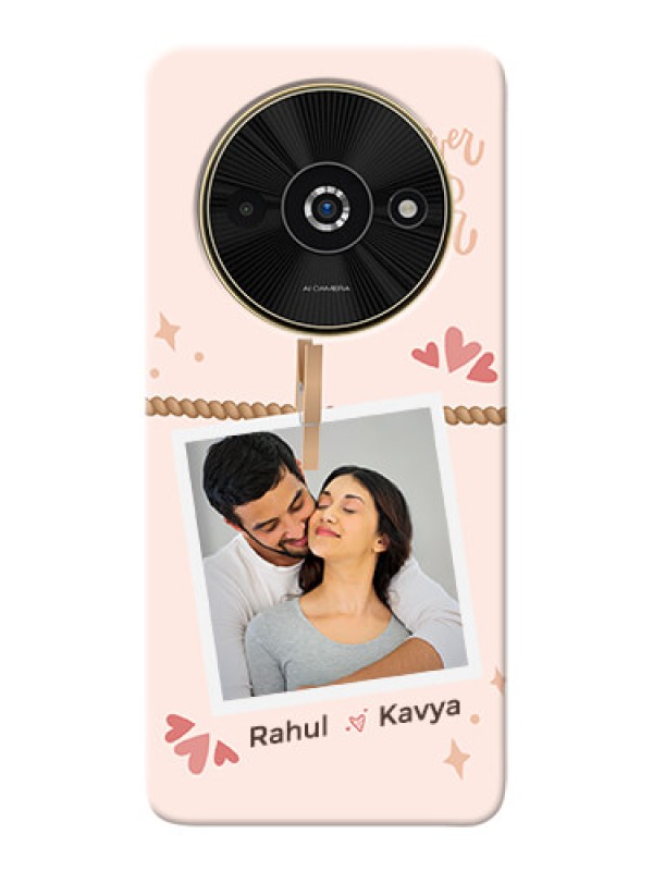 Custom Poco C61 Custom Phone Case with Forever and ever love Design