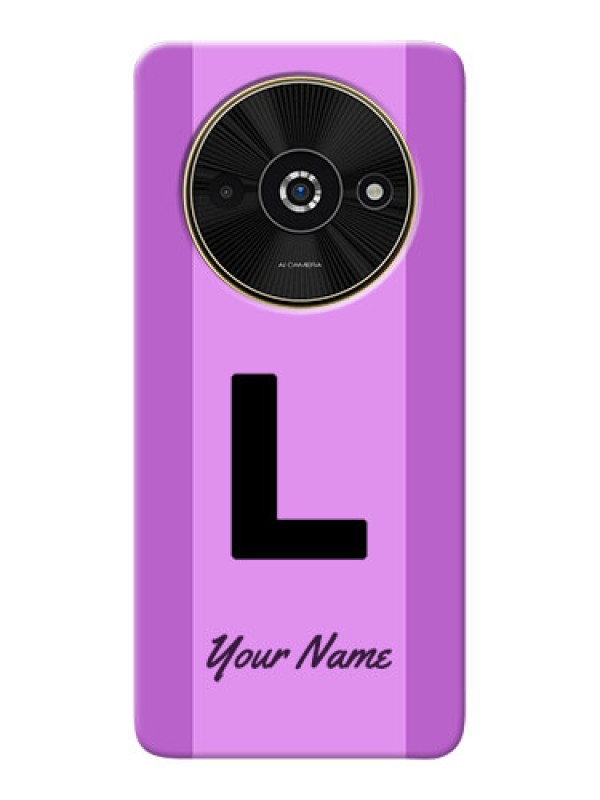 Custom Poco C61 Custom Phone Case with Tricolor custom text Design