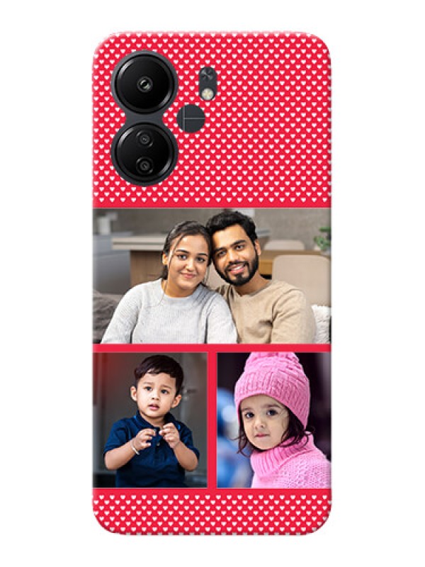 Custom Poco C65 mobile back covers online: Bulk Pic Upload Design
