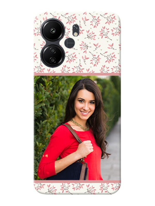 Custom Poco C65 Back Covers: Premium Floral Design