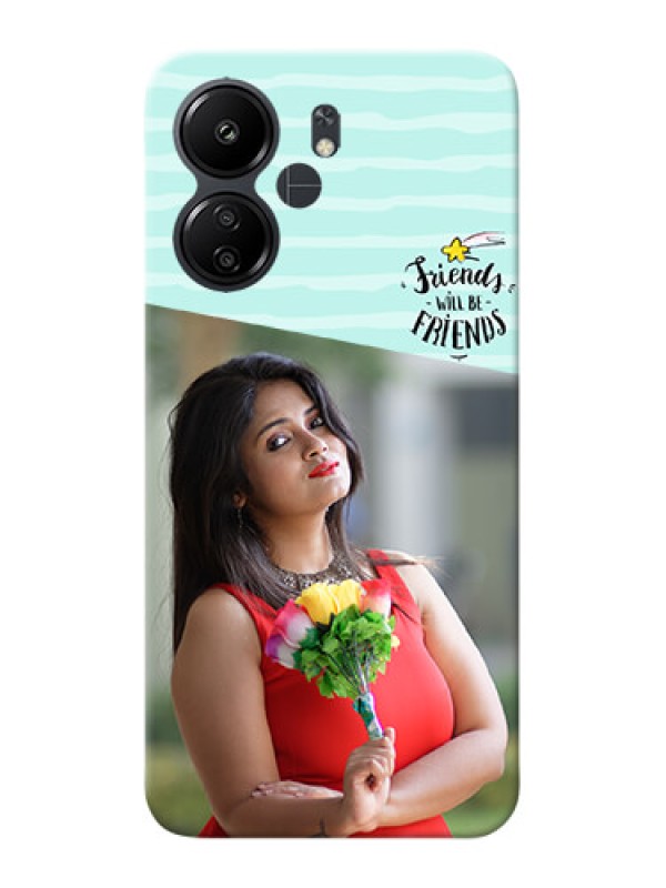 Custom Poco C65 Mobile Back Covers: Friends Picture Icon Design