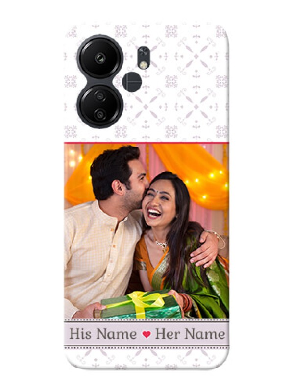 Custom Poco C65 Phone Cases with Photo and Ethnic Design