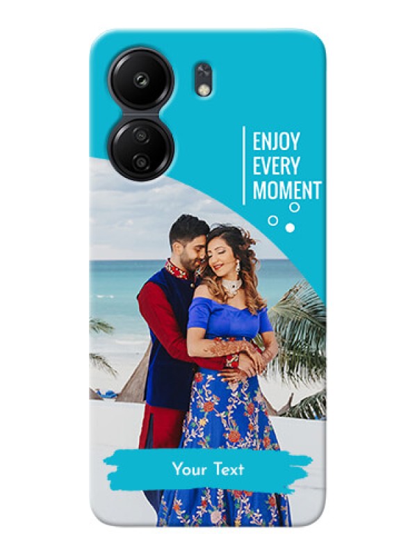Custom Poco C65 Personalized Phone Covers: Happy Moment Design