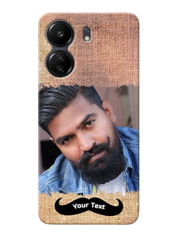 Custom Poco C65 Mobile Back Covers Online with Texture Design