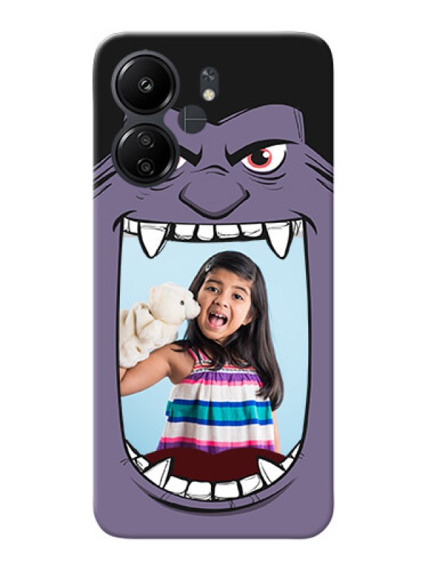 Custom Poco C65 Personalised Phone Covers: Angry Monster Design
