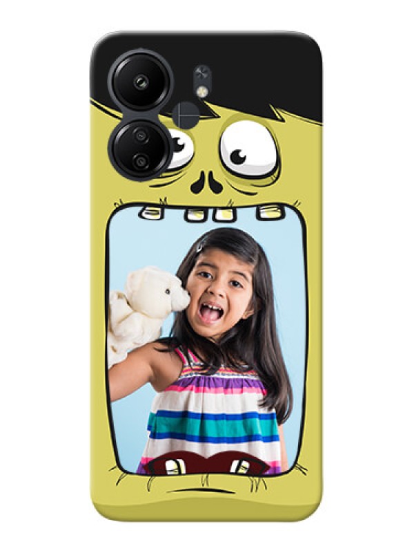 Custom Poco C65 Mobile Covers: Cartoon monster back case Design