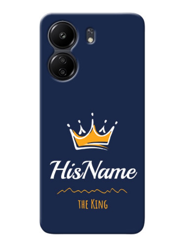Custom Poco C65 King Phone Case with Name