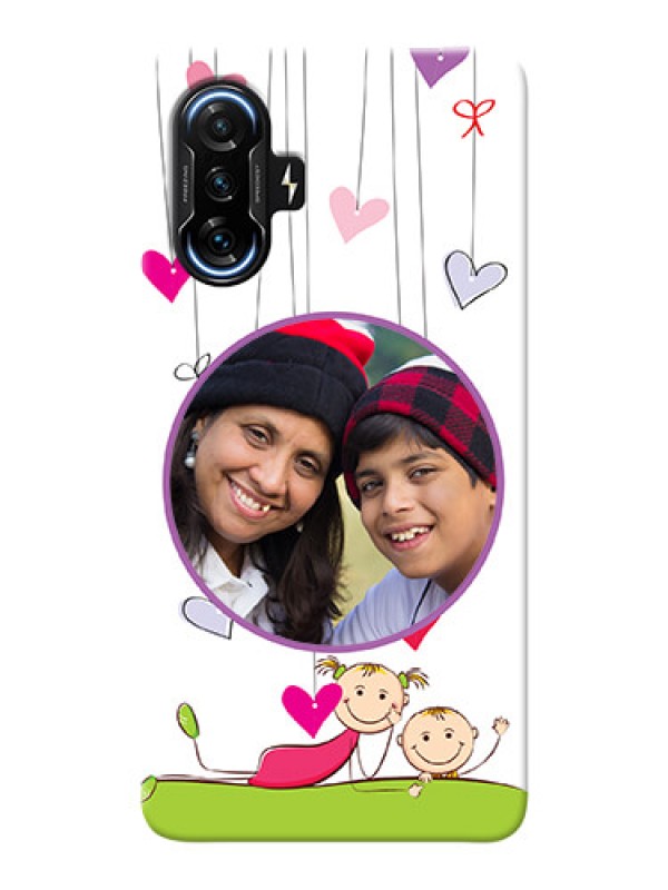Custom Poco F3 Gt Mobile Cases: Cute Kids Phone Case Design