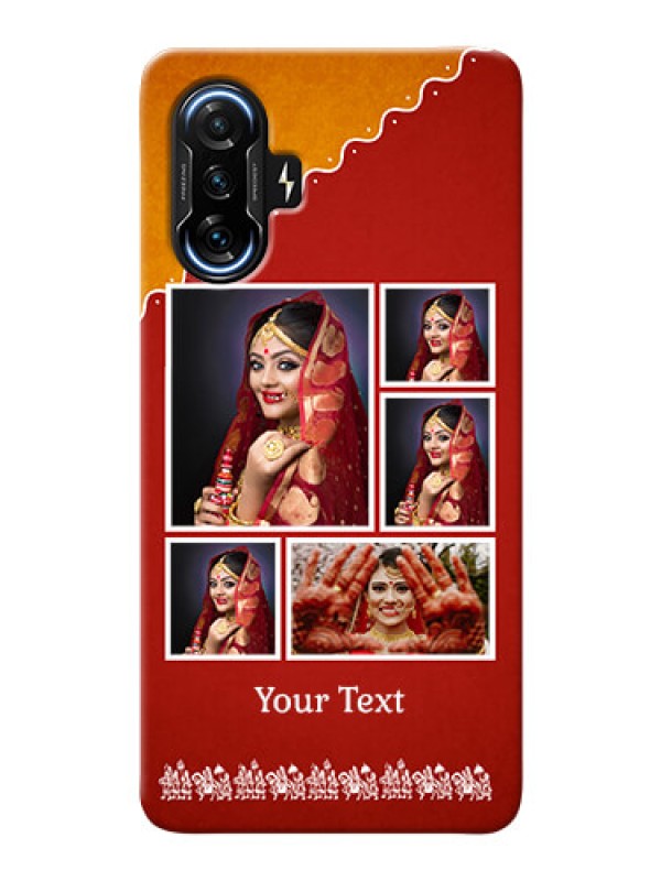 Custom Poco F3 Gt customized phone cases: Wedding Pic Upload Design