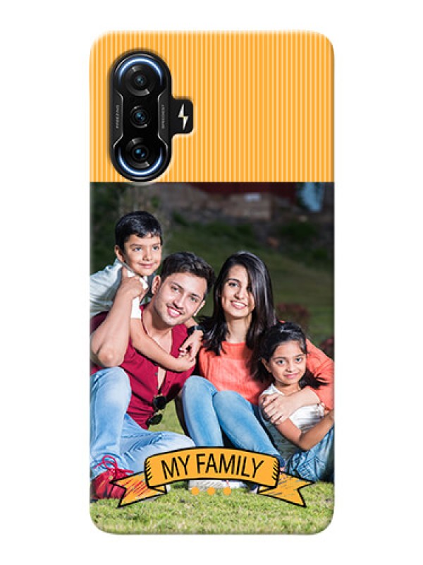 Custom Poco F3 Gt Personalized Mobile Cases: My Family Design