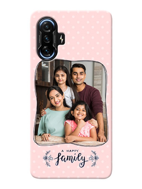 Custom Poco F3 Gt Personalized Phone Cases: Family with Dots Design