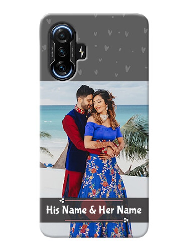 Custom Poco F3 Gt Mobile Covers: Buy Love Design with Photo Online