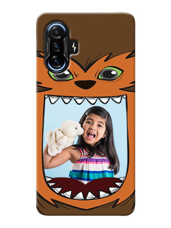 Custom Poco F3 Gt Phone Covers: Owl Monster Back Case Design