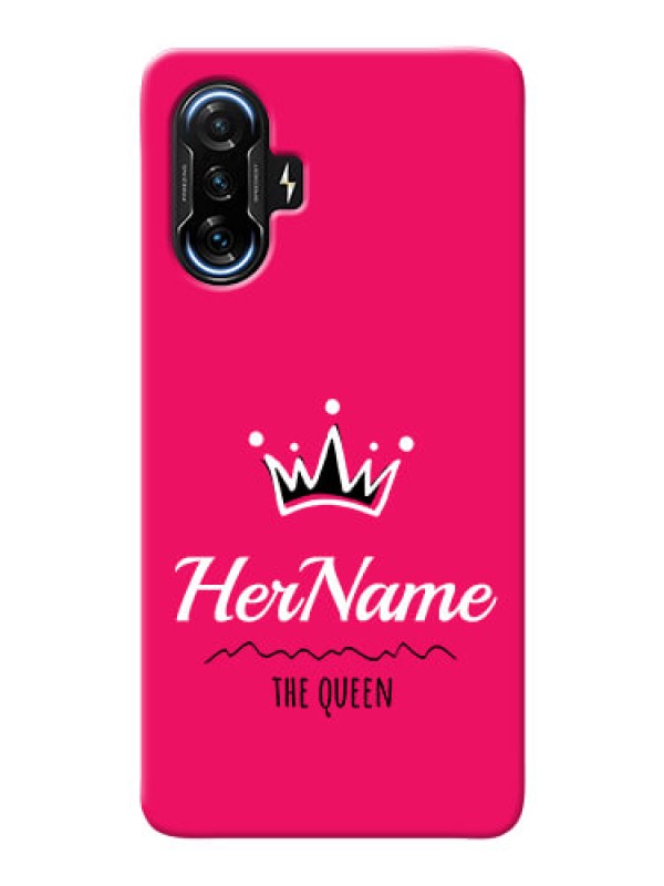 Custom Poco F3 Gt Queen Phone Case with Name