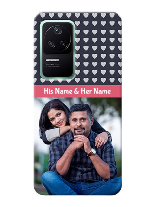 Custom Poco F4 5G Custom Mobile Case with Love Symbols Design