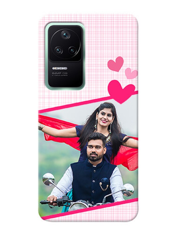 Custom Poco F4 5G Personalised Phone Cases: Love Shape Heart Design