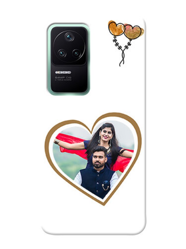 Custom Poco F4 5G customized phone cases: You & Me Design