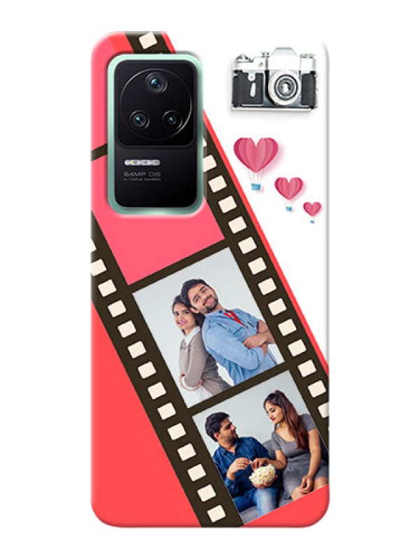 Custom Poco F4 5G custom phone covers: 3 Image Holder with Film Reel