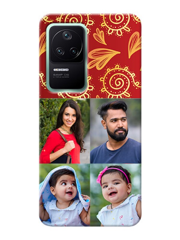 Custom Poco F4 5G Mobile Phone Cases: 4 Image Traditional Design
