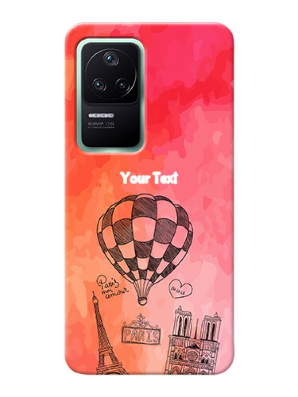 Custom Poco F4 5G Personalized Mobile Covers: Paris Theme Design