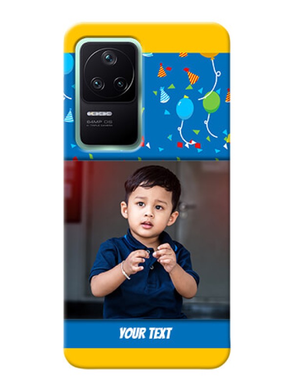 Custom Poco F4 5G Mobile Back Covers Online: Birthday Wishes Design