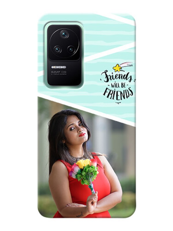 Custom Poco F4 5G Mobile Back Covers: Friends Picture Icon Design