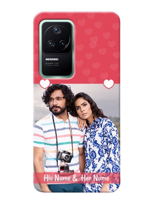 Custom Poco F4 5G Mobile Cases: Simple Love Design