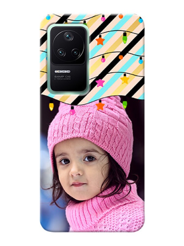 Custom Poco F4 5G Personalized Mobile Covers: Lights Hanging Design