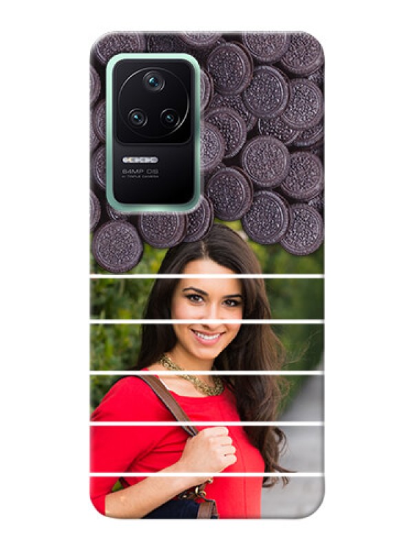 Custom Poco F4 5G Custom Mobile Covers with Oreo Biscuit Design