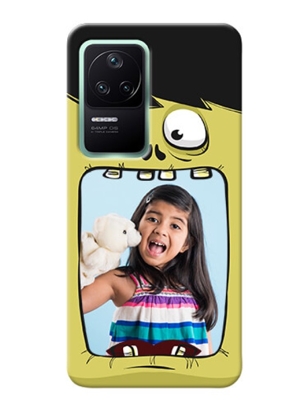 Custom Poco F4 5G Mobile Covers: Cartoon monster back case Design