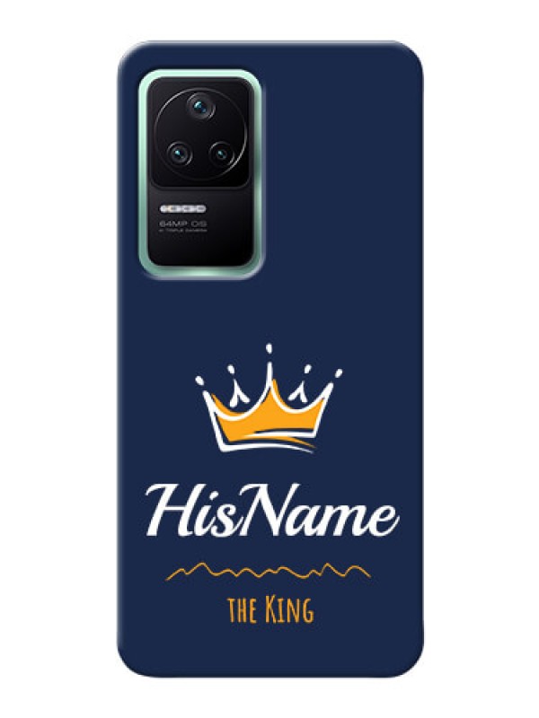 Custom Poco F4 5G King Phone Case with Name