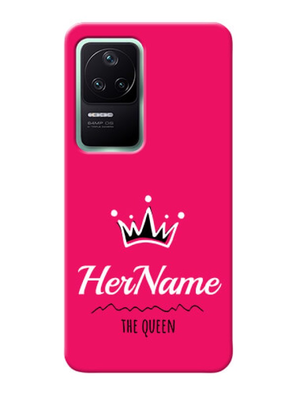 Custom Poco F4 5G Queen Phone Case with Name