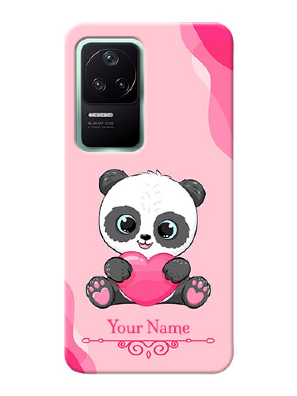 Custom Poco F4 5G Mobile Back Covers: Cute Panda Design